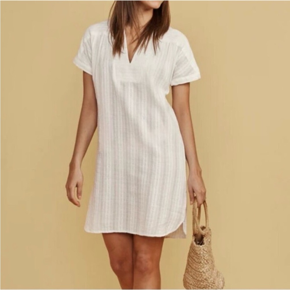 Marine Layer Cotton Swim Coverup Dress